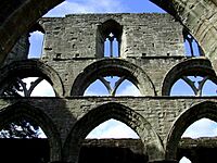 Arches in the nave, Dunkeld Cathedral - geograph.org.uk - 1353277