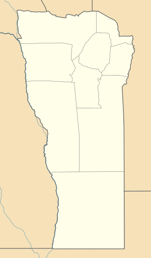 Map of San Luis Province