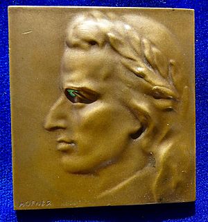 Austria, Schiller Bronze-Plaque-Medal N.D. by Hofner