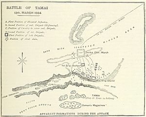 Battle of Tamai map