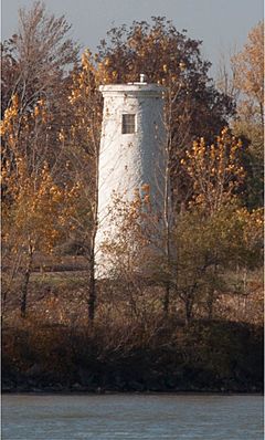 Bois Blanc Island Lighthouse by Vicki McKay - crop