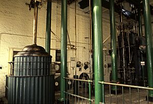 Boulton & Watt beam engine (engine floor) - Kew Bridge Steam Museum