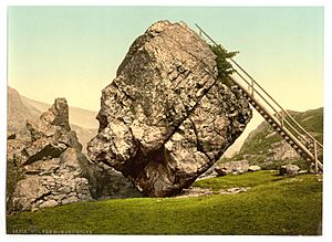 Bowder Stone, Lake District, England-LCCN2002696845