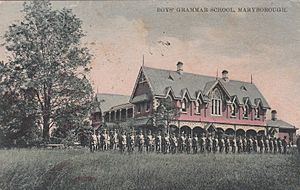 Boys Grammar School, Maryborough, Qld - circa 1908