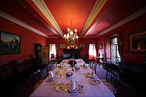 Braemar Castle dining room
