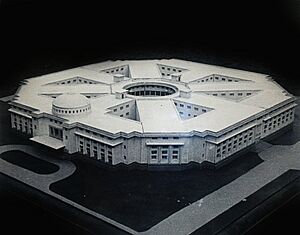 Building plan of National Museum, New Delhi