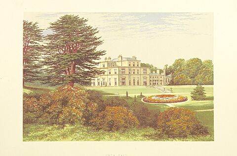 CS p2.320 - Eden Hall, Cumberland - Morris's County Seats, 1869