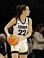 Caitlin Clark Big Ten tournament 2 (cropped)