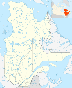 Charlevoix crater is located in Quebec