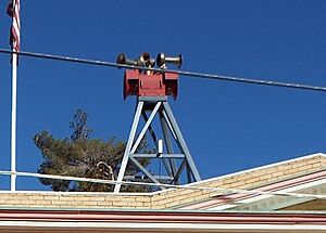 Clifton-Town Hall-1890 Flood alarm system