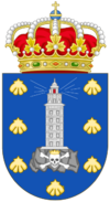 Coat of arms of A Coruña