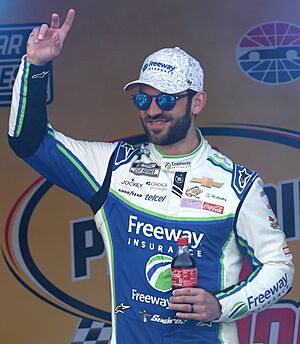 Daniel Suarez Driver Introductions Las Vegas 2025.jpg