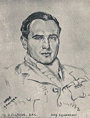 David Moore Crook portrait by Cuthbert Orde, 1940