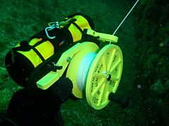 Dive reel with DSMB P9245620