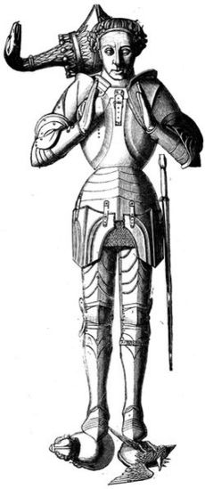 Effigy of Richard Beauchamp 5th Earl of Warwick