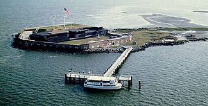 Fort sumter (aerial view)