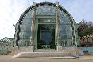Greenhouse of the Jardin des Plantes, Paris 16 January 2016