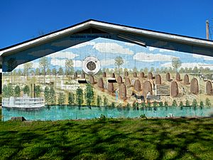 Haleburg, Alabama Mural