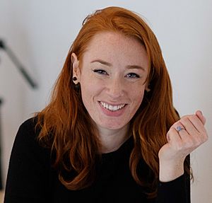 Hannah Fry at the Data of Tomorrow Conference 2017 (36638999274) (cropped 2).jpg