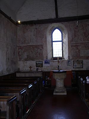 Hardham - West end of nave