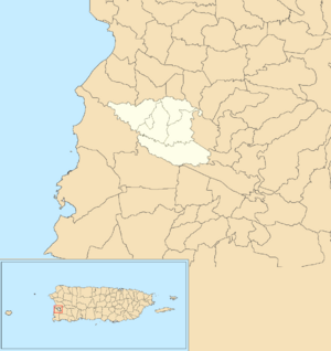 Hormigueros, Puerto Rico locator map