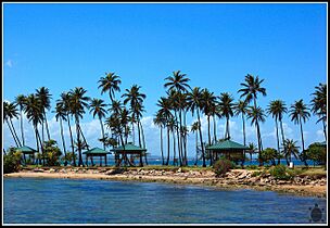 Isla de Cabras, at the entrance of the San Juan Bay in Puerto Rico