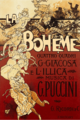La Boheme poster by Hohenstein