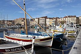 Marina in La Ciotat