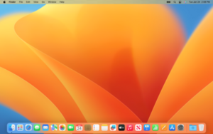 MacOS Ventura Desktop