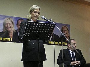 Marine Le Pen and Steeve Briois - Henin-Beaumont-2