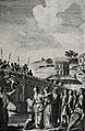 Martyrdom of Calepodius, a Christian minister. Engraving. Wellcome V0031764 (cropped)