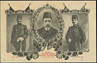 Mehemed Rechad Empereur des Ottomans 14.27. Avril 1909