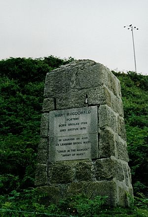 Monument to Mary MacDonald, Knockan