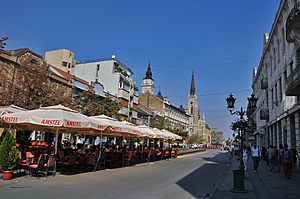 Novi Sad main street