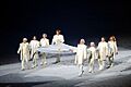 Olympic flag carried into BC Place at 2010 Winter Olympics opening ceremony