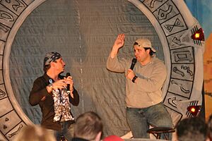 Peter DeLuise and Colin Cunningham