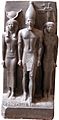 Pharaoh Menhaure triad statue, Caire-Musée