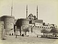 Porte de la citadelle et mosquee Mouhammed Aly