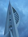 Rear view of the Spinnaker Tower