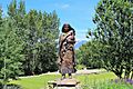 Sacagawea Statue in Salmon