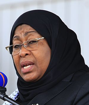 Samia Suluhu Hassan in May 2017