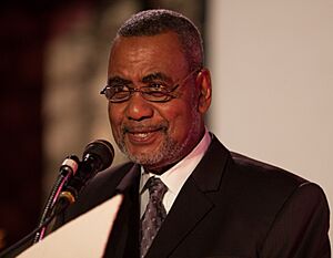 Seif Sharif Hamad at the 2013 Zanzibar International Film Festival