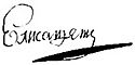 Elizabeth's signature