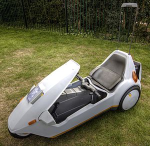 Sinclair C5 with high vis mast