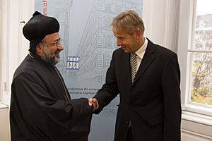 StS Lopatka und Erzbischof Mar Gregorios Yohanna Ibrahim (8187829396)