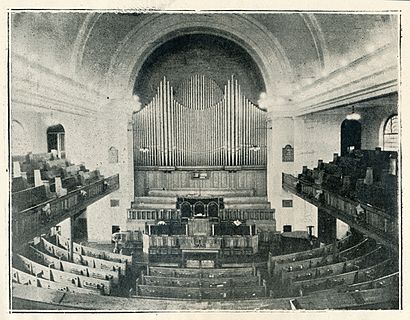 St Andrews Church Interior circa 1928