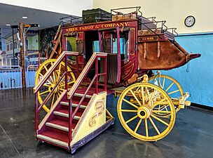 Stagecoach at Children's Discovery Museum