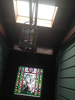 Stained glass plummer