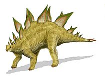 Stegosaurus BW
