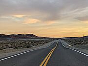 Sunset Trona Ca